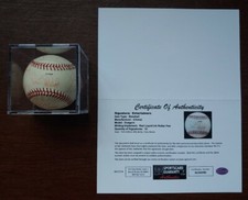 CELEBRITY SIGNED BALL TOM