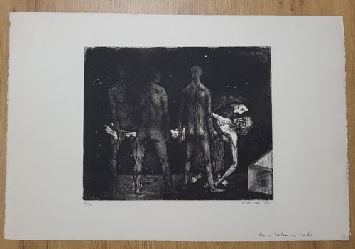 Gravure engraving michel ciry - michel,