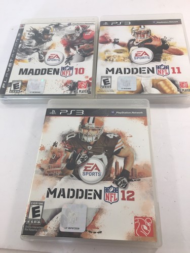Play station madden - station, 10/