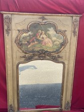 Trumeau Ancien Miroir Style Louis XV
