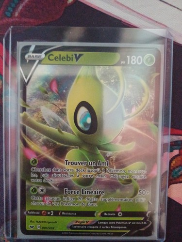 Carte pokémon celebi - carte,