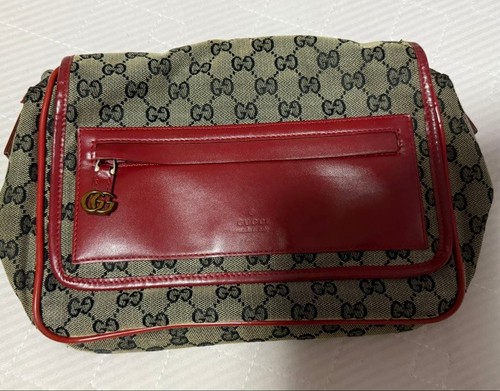 Gucci canvas shoulder - gucci,