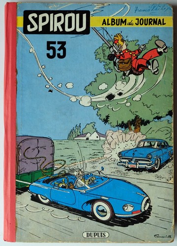 Spirou album reliure 53 - reliure,