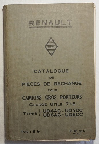 Renault catalogue de pièces - renault,