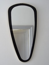 ancien GRAND miroir asymetrique old mirror annee 50 design RETRO GIO PONTI