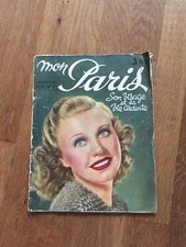 REVUE MON PARIS SON VISAGE ET SA VIE ARDENTE  3  janvier 1936 charme 