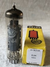 EL84 6BQ5 Valvo measured Vacuum Tube, lampe, Röhre, Valve. Used