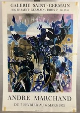 Affiche d'exposition Andre