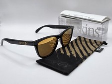 Oakley Frogskins Shaun White Polished Black / 24k Gold Iridium Rare Limited SW