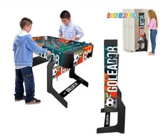 Baby-Foot En Bois Pliable 140x72x83(H) Gain De Place