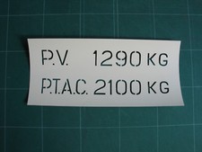 Domaine pochoir pour plaque de tare voiture ancienne