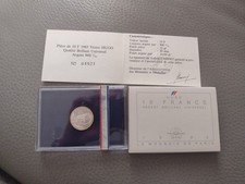 France, 10 Francs, Victor Hugo, 1985, Monnaie de Paris, BU, Argent, FDC