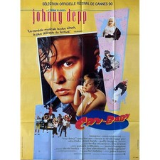 CRY BABY French Movie Poster  - 47x63 in. - 1990 - John Waters, Johnny Depp