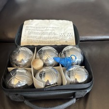 Older Boules 6 Metal Balls