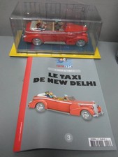 VOITURE TINTIN LE TAXI DE NEW DELHI N°3 /TINTIN AU TIBET/1:24E/HACHETTE/NEUF