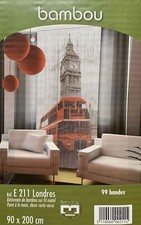 Rideau de Porte Voler Design Déco Insectes Neuf Bambou Londres Fenêtre Masse