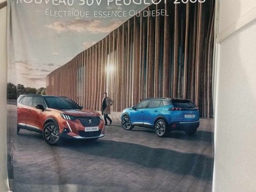 Peugeot banderole - peugeot,