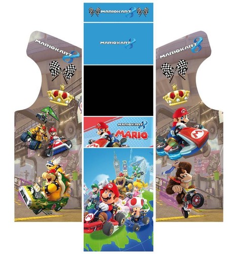 Stickers borne arcade mame ou - arcade,