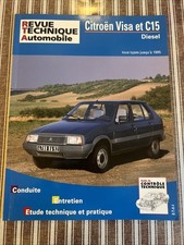 Revue technique CITROEN C 15 D VISA 17 D RD ENTREPRISE DIESEL C15 D 600 765 Kg
