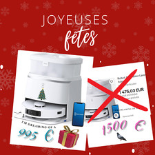 NEUF ECOVACS Robot Aspirateur Laveur DEEBOT T30 Pro Omni Mini Station 🎄🎁🦌