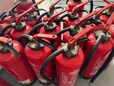 Extincteur 6KG/9KG/12KG ABC Rechargeable À Poudre D'Occasion Pour Le Bricolage