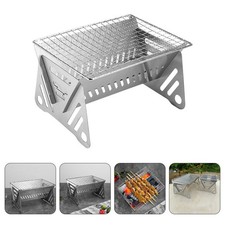  Professionnel Camping Grill Resistant Pliant Grill Pruisible Barbecue Rack BBQ