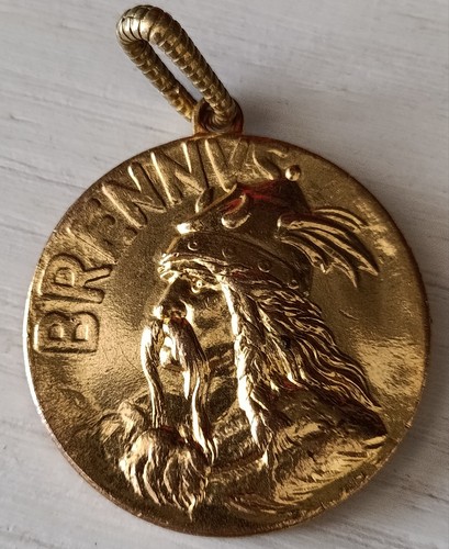 Belle médaille dorée