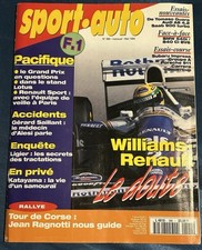 SPORT AUTO SportAuto 388 Mai 1994 Williams Ayrton Senna Porsche 911 Supercup