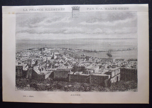 Gravure 1883 france - gravure:1883:la,