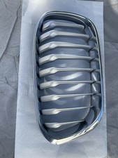 Grille Calandre BMW Série 1 F20 F21 Gris + Chrome AVD
