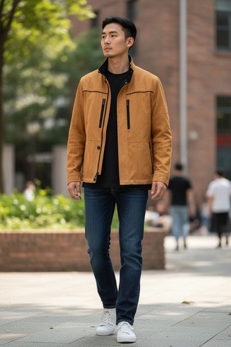 Homme simili daim - simili-daim, veste
