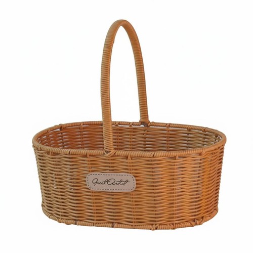 Panier osier avec poignée - avec,