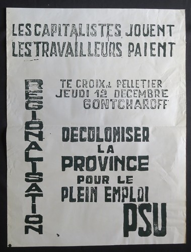 Affiche originale mai psu - affiche,