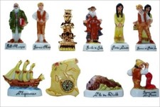 SERIE COMPLETE DE FEVES JAMES