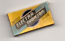 boite ancienne neuve pleine 5 lame rasoir publicitaire electra thomson sheffield