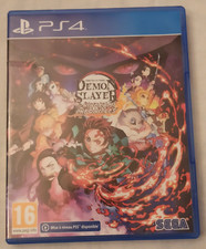 Demon slayer  the hinokami chronicles  Jeux PS4  Sans Notice jeux comme neuf .