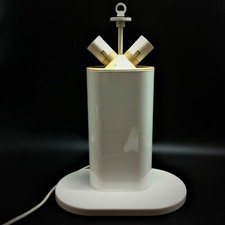 SUPERBE PIED LAMPE EN METAL LAQUE POST-MODERNISTE DLG GUZZINI RODOLFO BONETTO