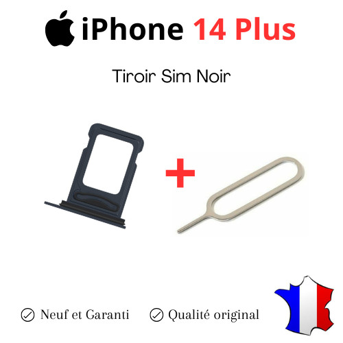 Tiroir double sim noir - tiroir,