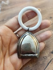 Ancien Hochet Pour Bébé En
