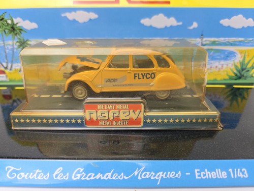 Norev citroën 2cv publicité - norev,