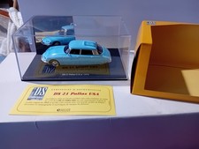 1/43 CITROËN DS 21 PALLAS U.S.A 1972 EN BOITE VITRINE CERTIFICAT ATLAS