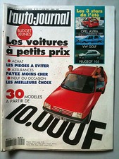 L'AUTO-JOURNAL n°10 Juin 1991