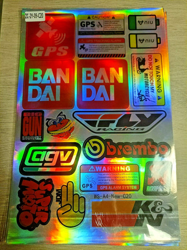 Autocollants bandai agv - autocollants,