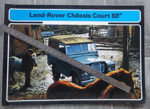 Land rover chassis - land,