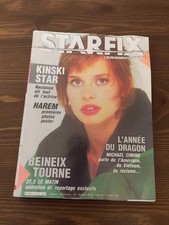 Vintage magazine cinéma Starfix ancien, très bon état, collection rétro film