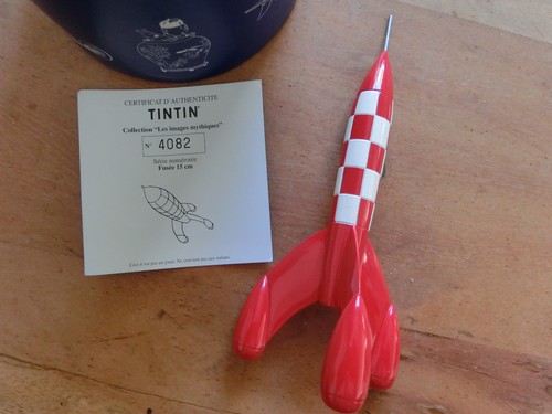 Fusée pixi tintin boite - pixi, cm