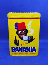 Boîte métal banania vintage - banania,