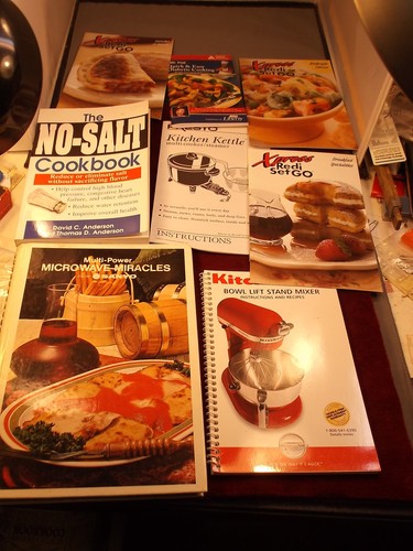 Lot cookbooks microwave - lot, of