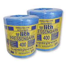 Fil de presse Superpress 10 kg synthétique 400m/kg bleu
