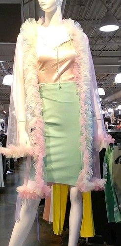 Ruffle organza sheer spring - ruffle,
